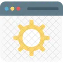 Configuracoes Da Web Preferencias Editor Ícone