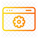 Configuracoes Da Web Manutencao Engrenagem Ícone