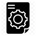 Engrenagem Roda Dentada Configuracoes Ícone