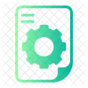 Engrenagem Roda Dentada Configuracoes Ícone