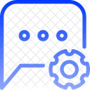 Configuracoes De Bate Papo Ícone