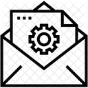 E Mail Configuracoes Engrenagem Ícone