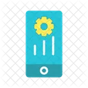 Celular Marketing Configuracoes Ícone