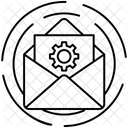 E Mail Notificacao Configuracoes Ícone