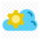 Configuracoes De Nuvem Equipamento Servidor Icon