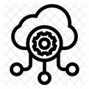 Nuvem Configuracao De Nuvem Configurador De Nuvem Ícone
