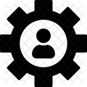 Configuracoes De Perfil Engrenagem Lider Ícone