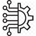 Configuracoes De Processamento Engrenagem Acao アイコン