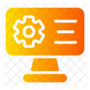 Configurações do computador  Ícone
