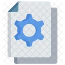 Documento De Configuracoes Opcoes Nota Icon