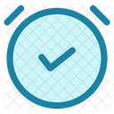 Configurar Alarma Hora Reloj Icon