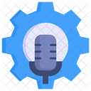 Configuration Setting Microphone Icon