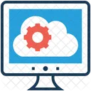 Configuration Cloud Monitor Icon