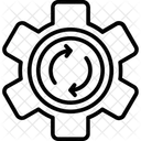 Configuration Gear Options Icon