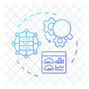 Configuration Testing Telecommunication System Icon