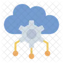 Configuration Du Cloud Configuration Gestion Icône
