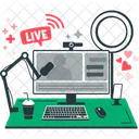 En Direct En Streaming Sur Ordinateur Icon