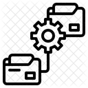 Configuration Du Partage De Fichiers Parametre De Partage De Fichiers Analyse Du Partage Cloud Icône