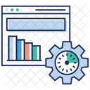 Configuration Web Developpement Web Analyse De Donnees Icône