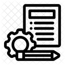 Configuration Gear Pencil Icon