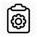 Clipboard Configuration List Icon