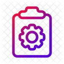 Clipboard Configuration List Icon