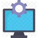 Database Setting Cogwheel Data Icon