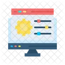 Configuration Setting Gear Icon