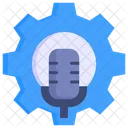Configuration Setting Microphone Icon