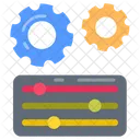 Configuration Management System Control Automated Testing Icon