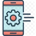 Developpement De Parametres Dapplication Mobile Icône