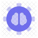 Setting Gear Artificial Intelligent Icon