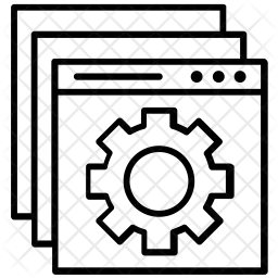 Paramètre Web  Icône