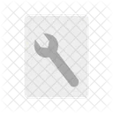 Configurations Maintenance Wrench Icon