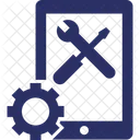 Configurazione Mobile Manutenzione Online Riparazione Del Telefono Icon