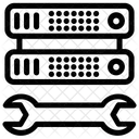 Server Manutenzione Configurazione Icon