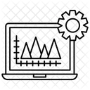 Impostazione Del Sito Web Configurazione Del Sistema Configurazione Della Rete Icon