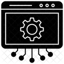 Configurazione Web Impostazioni Web Sviluppo Web Icon
