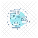 Voice Assistants Concepts 아이콘