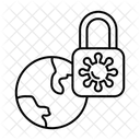 Confinement Coronavirus Quarantaine Icône