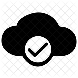 Confirm cloud Icon