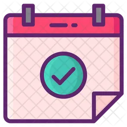 Confirm Date  Icon