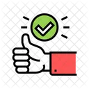 Gesture Good Approved Icône