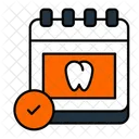 Confirm Dental Appointment  Icon