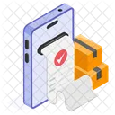 Pedido Confirmacion Movil Icono