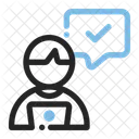 Confirmation Message Feedback Icon