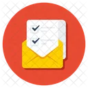 Confirmation Mail Envelope Icon