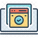 Confirmation Online Document Icon