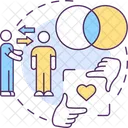 Confirmation Bias Relationship Icon