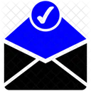 Confirmation Letter Approve Icon